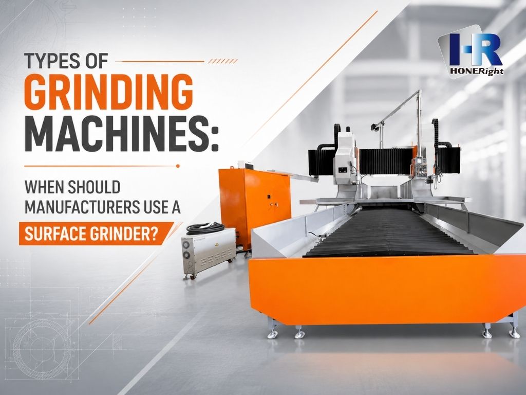Types de rectifieuses : Quand les fabricants doivent-ils utiliser une rectifieuse de surface ?